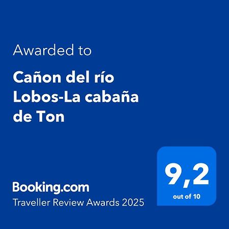 Canon Del Rio Lobos-La Cabana De Ton San Leonardo de Yagüe Zewnętrze zdjęcie